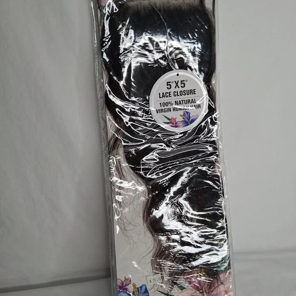 Ibiza Natural Virgin Human Hair Lace Closure - Dark Brown - Picture 2 of 11